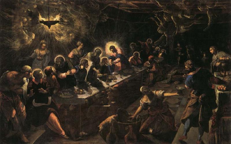 Jacopo Tintoretto Last Supper France oil painting art